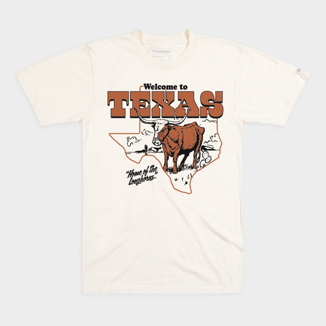 Texas "Home of the Longhorns" Tee