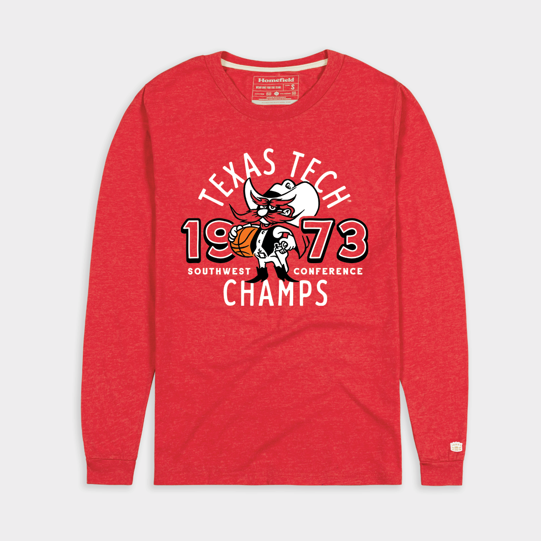 Texas Tech 1973 Conference Champs Long Sleeve