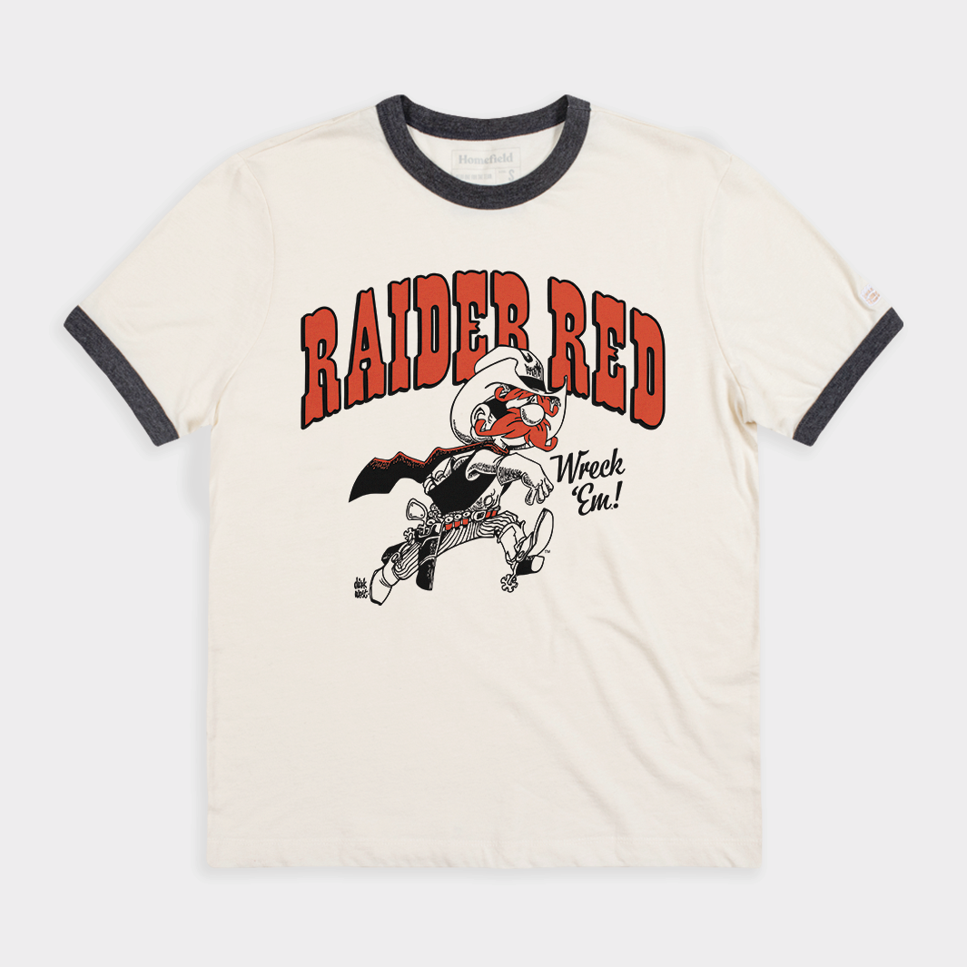 Texas Tech Raider Red Ringer Tee | Homefield