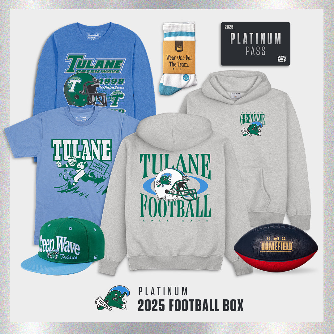 2025 Tulane Platinum Football Box