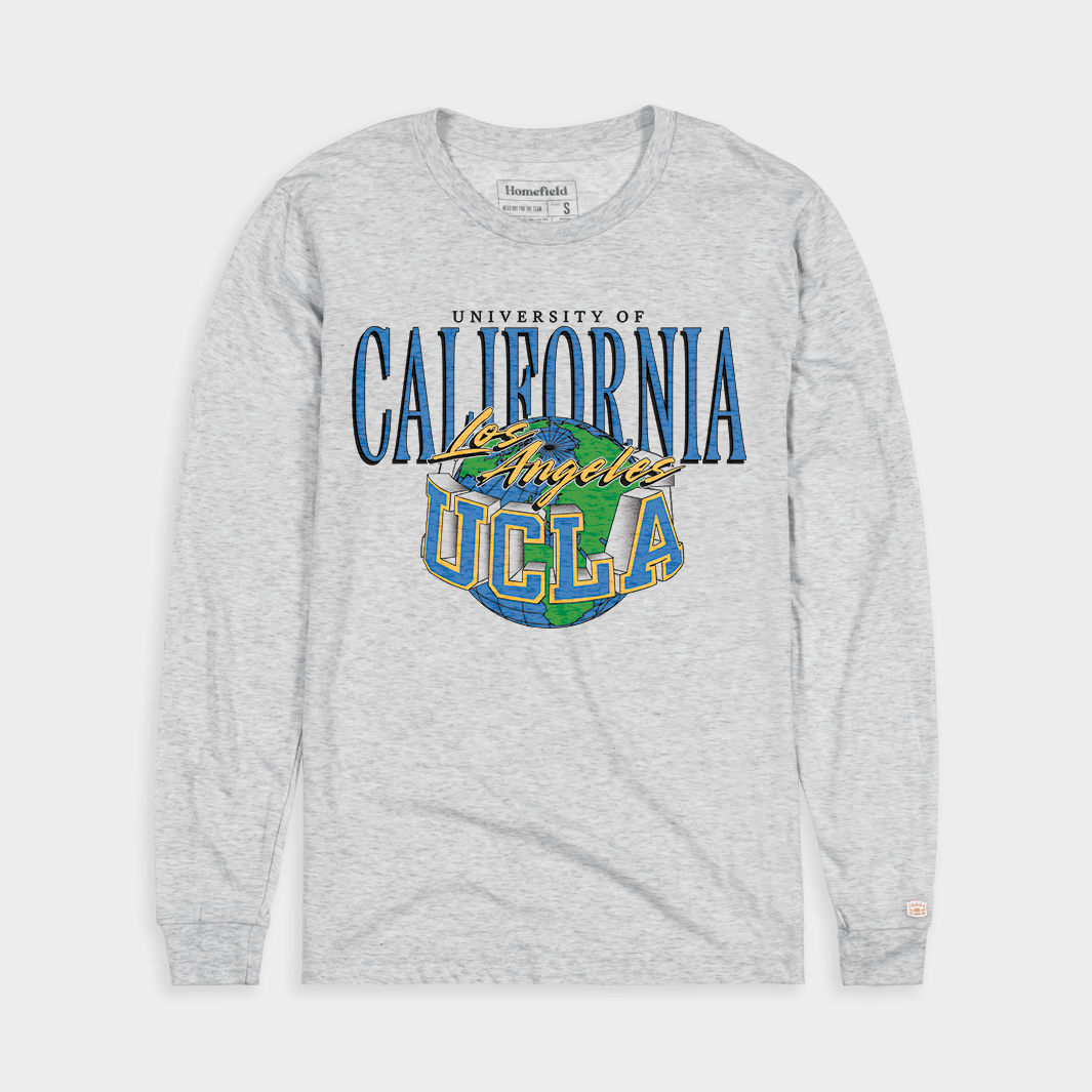 UCLA Bruins '90s-Inspired Vintage Globe Long Sleeve