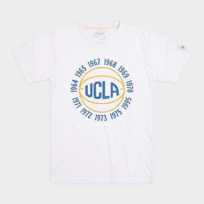 Women's Homefield Ash UCLA Bruins Vintage National Champions Basketball  Tri-Blend T-Shirt