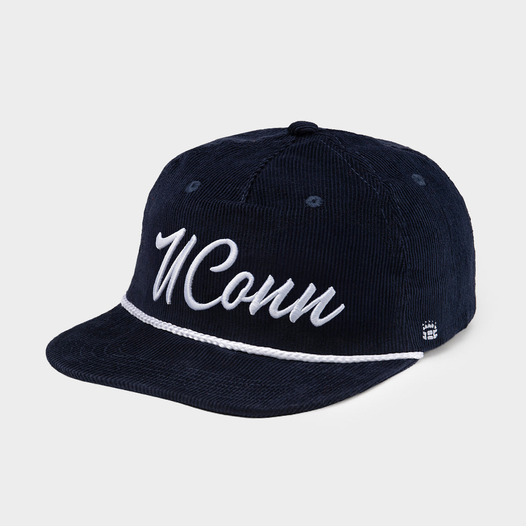Retro-Inspired UConn Script Corduroy Hat | Homefield