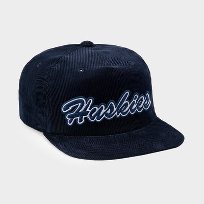 UConn Throwback Script Corduroy Hat