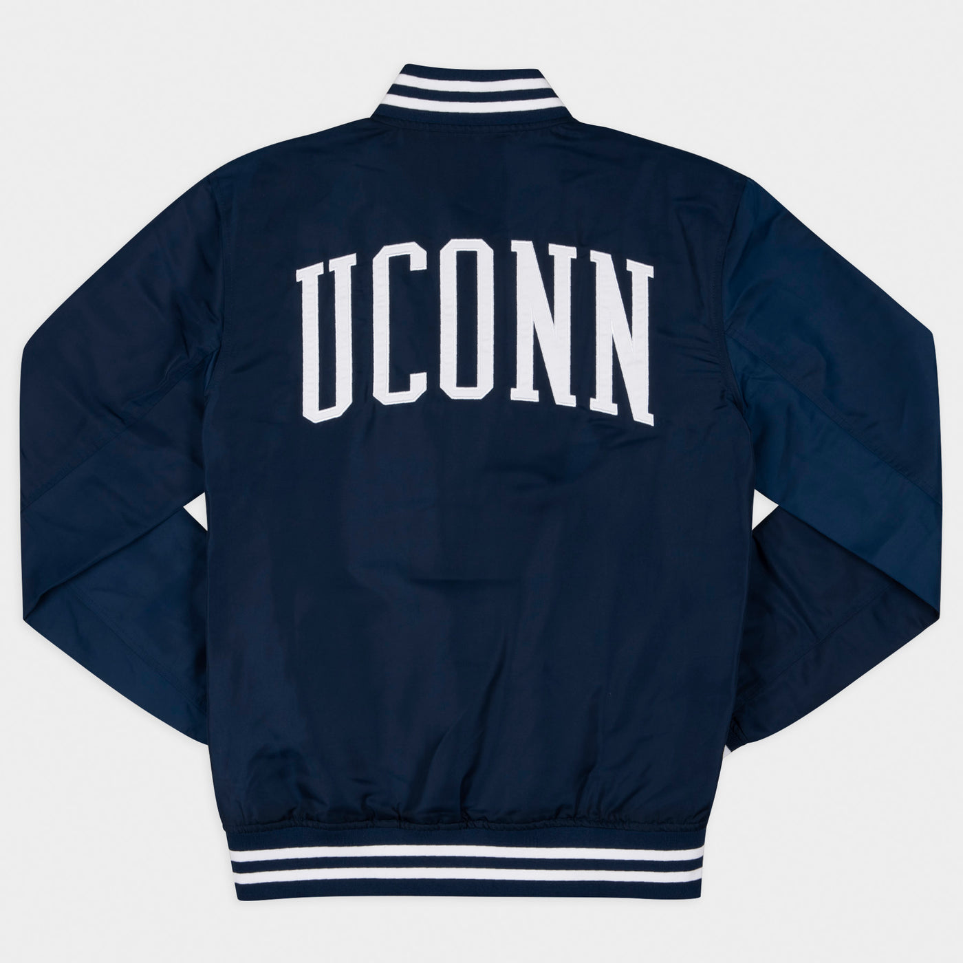 UConn Huskies Arched Bomber Jacket
