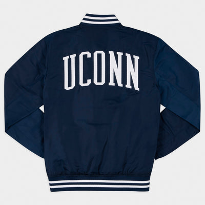 UConn Huskies Arched Bomber Jacket