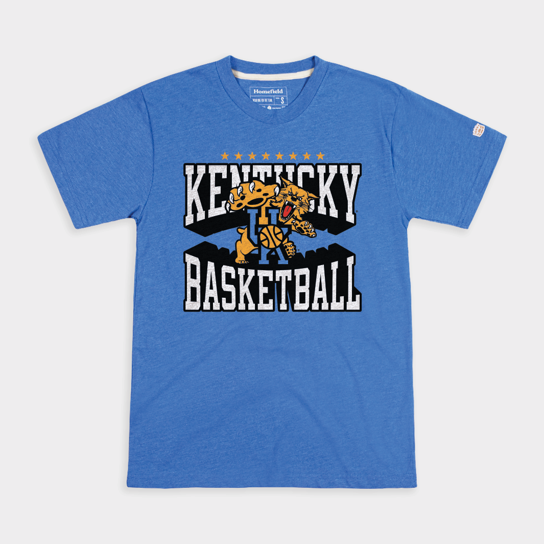 Kentucky Wildcats Basketball Retro Tee