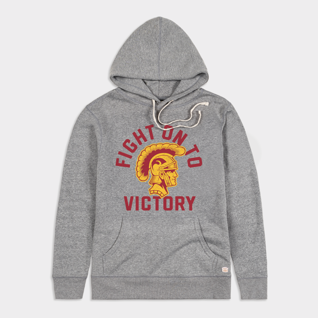 Fight On to Victory USC Vintage Hoodie