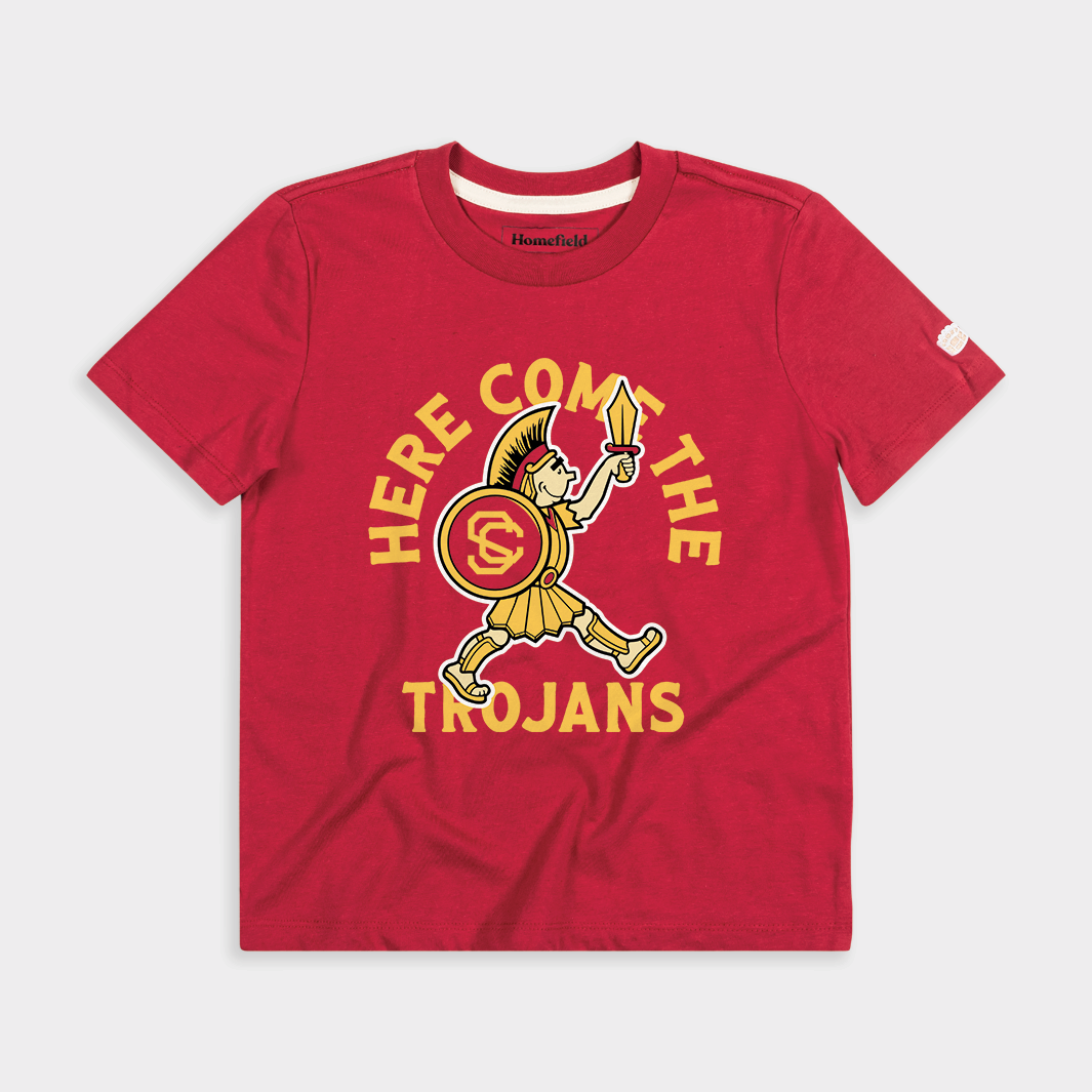 USC "Here Come the Trojans!" Youth Tee