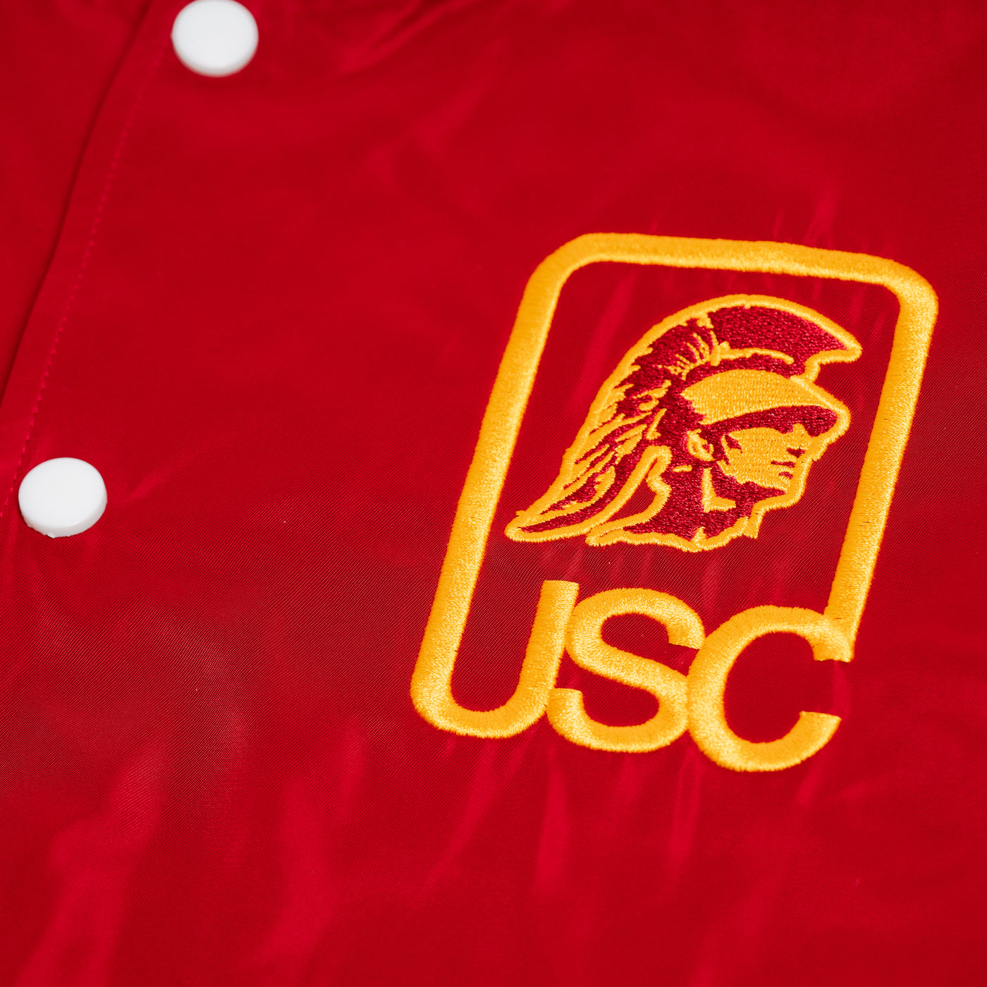 USC Vintage Trojans Script and Logo Bomber Jacket | Homefield