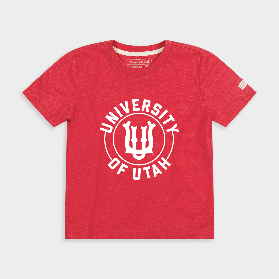 Utah Vintage Logo Youth Tee