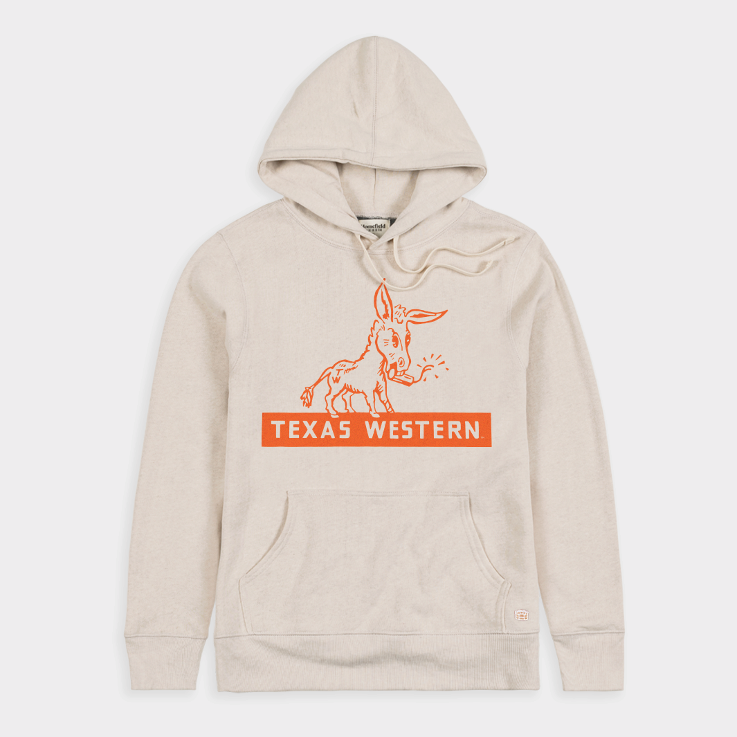 UTEP Vintage Texas Western Mascot Hoodie