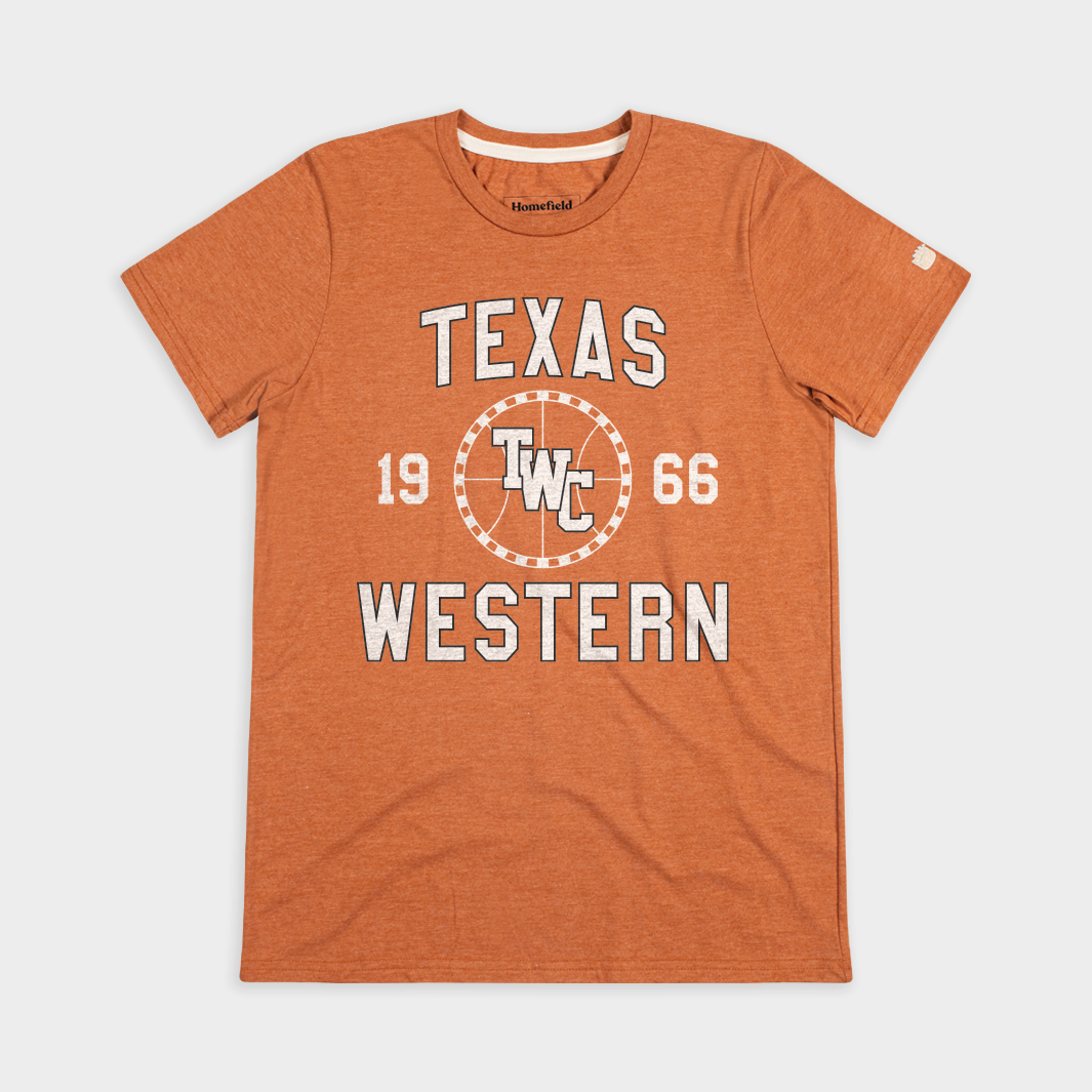 UTEP Texas Western Basketball 1966 National Champs Tee Homefield