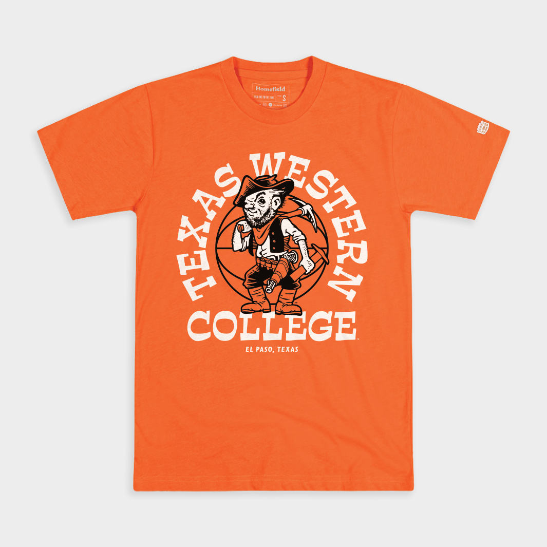 UTEP Texas Western Basketball Retro Tee