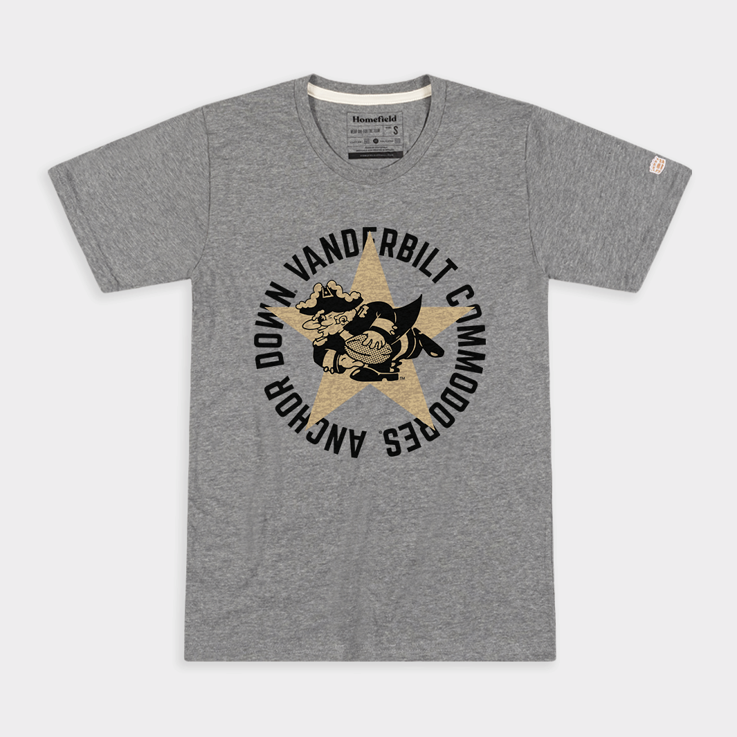 Vintage Anchor Down Vanderbilt T-Shirt