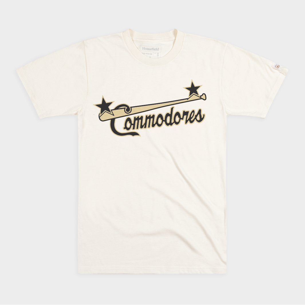 Vandy Script Vanderbilt Commodores Script Baseball Retro Tee – Homefield