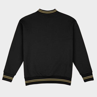 Vanderbilt Football Embroidered Tri-Stripe Crewneck