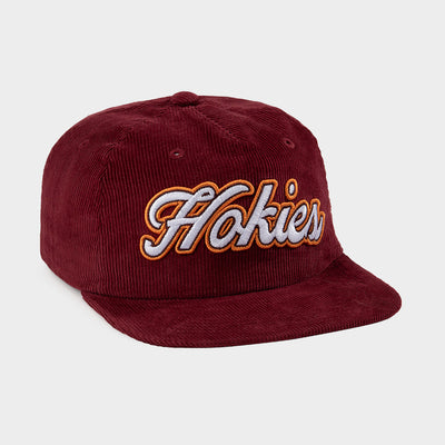Virginia Tech Hokies Classic Script Corduroy Hat
