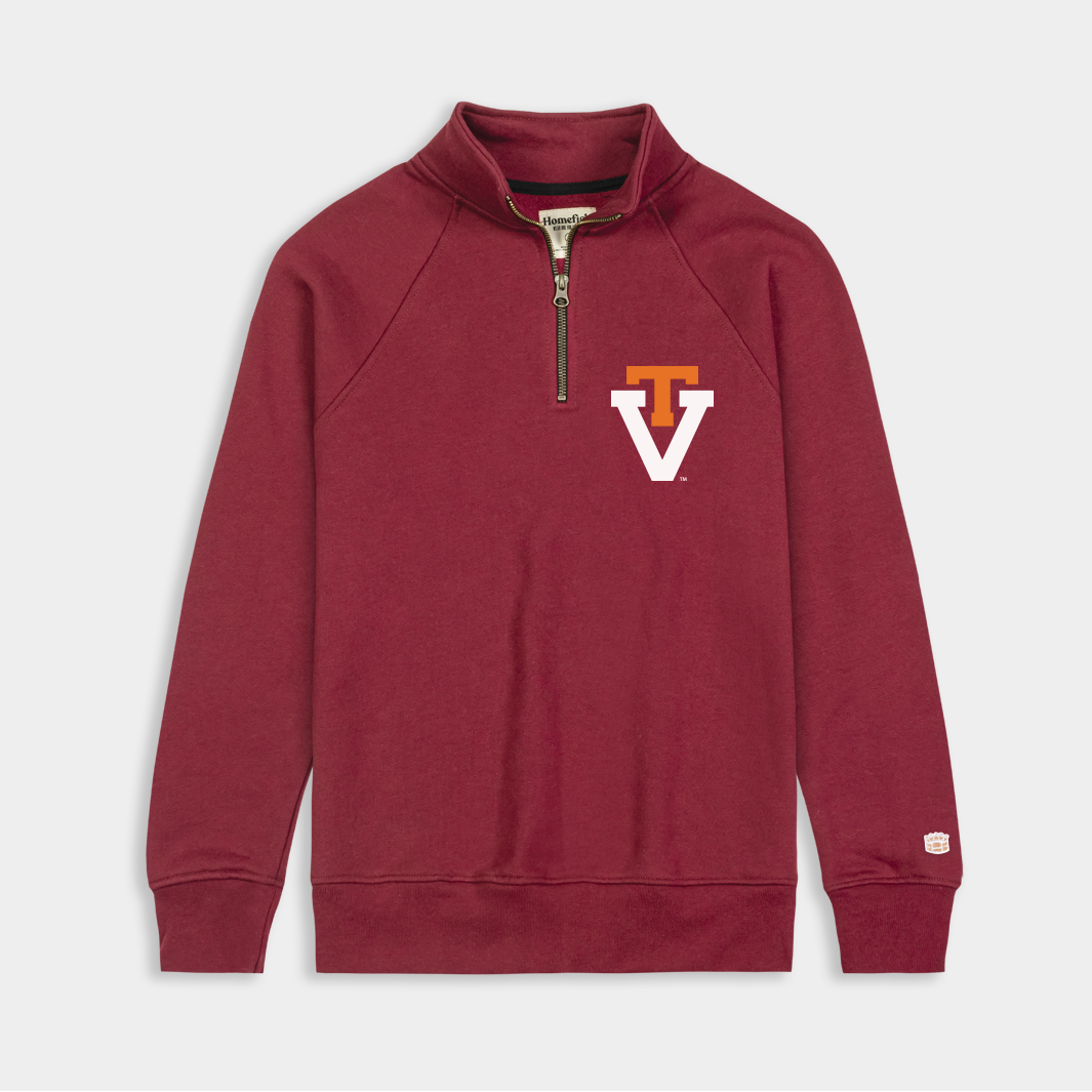 Virginia Tech Vintage "VT" Quarter Zip