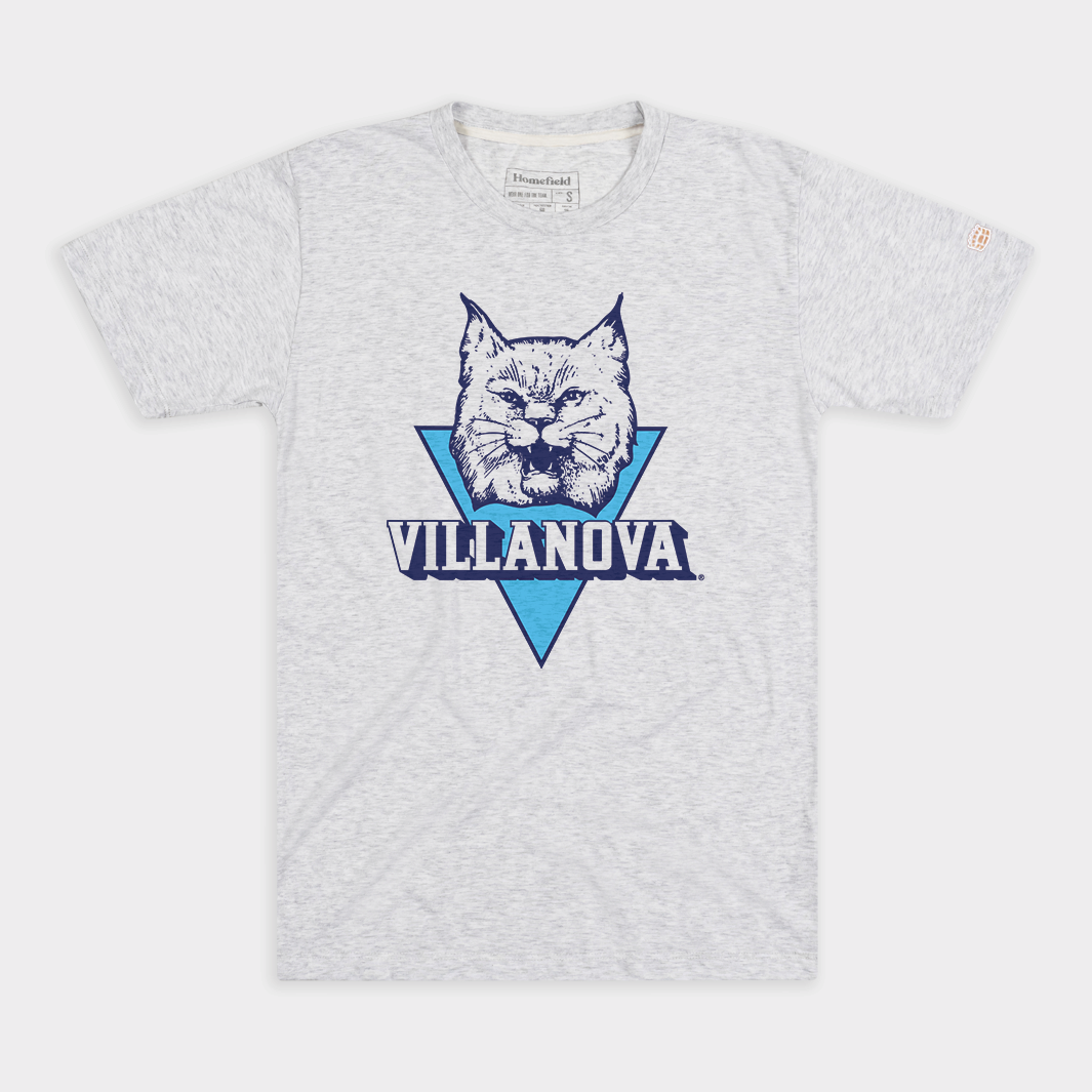 Retro Villanova Mascot Logo Tee