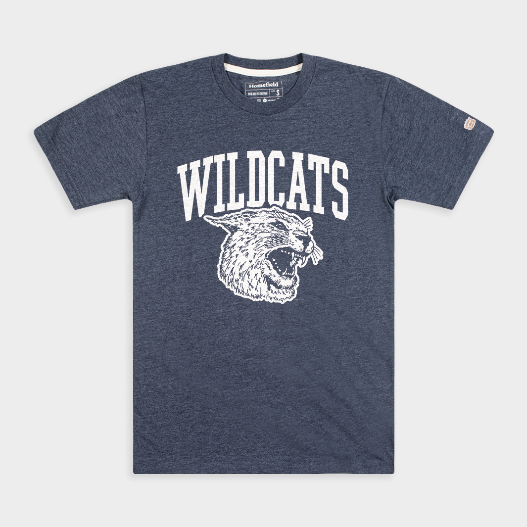 Vintage Villanova Wildcats 1970s Mascot T-Shirt