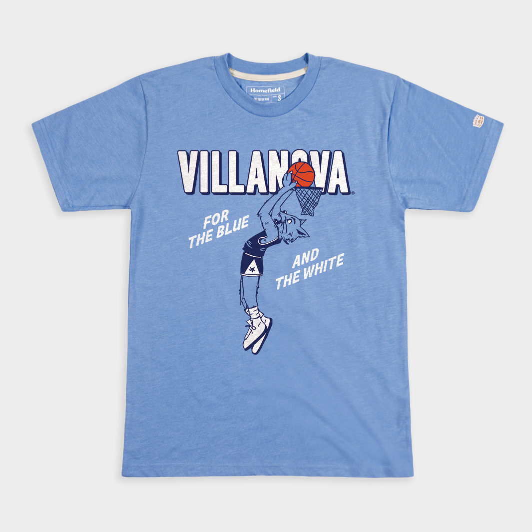 Villanova Vintage Dunking Wildcat Tee