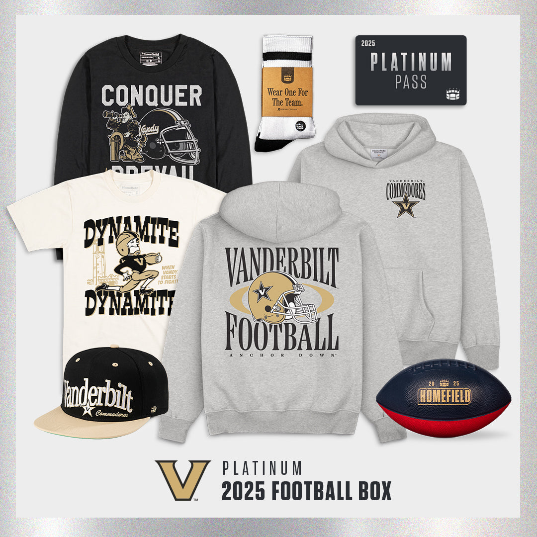 2025 Vanderbilt Platinum Football Box