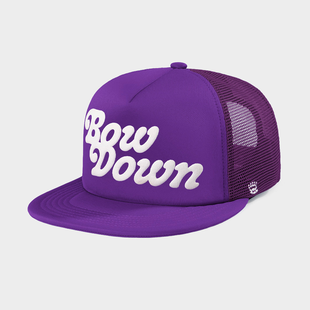 Washington "Bow Down" Puff Ink Trucker Hat