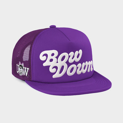 Washington "Bow Down" Puff Ink Trucker Hat