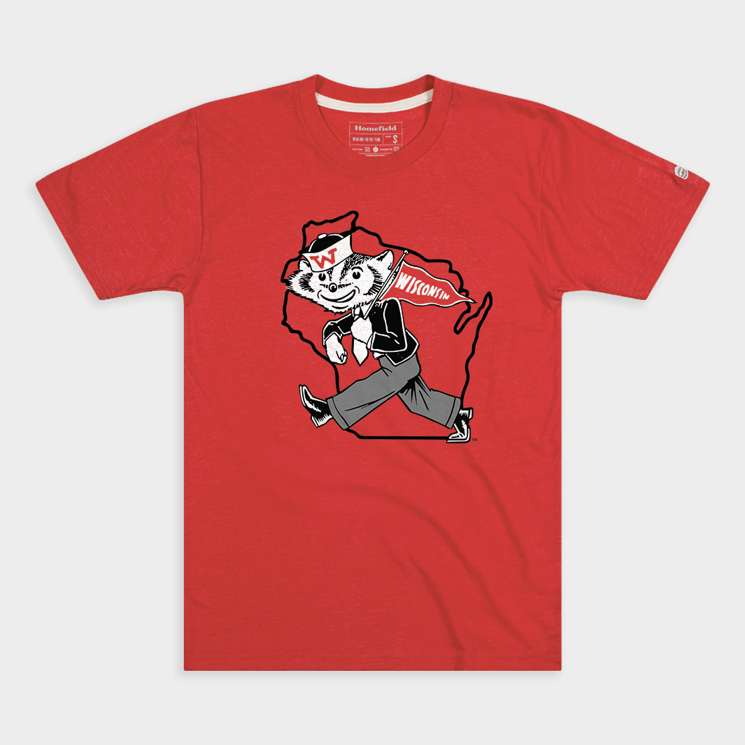 Vintage Freshman Bucky Badger T-Shirt