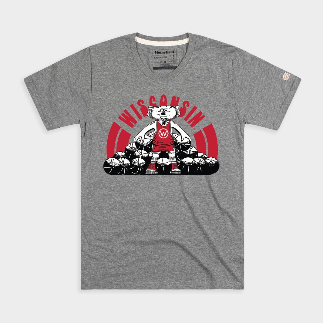 1970s Wisconsin Badgers Basketball T-Shirt