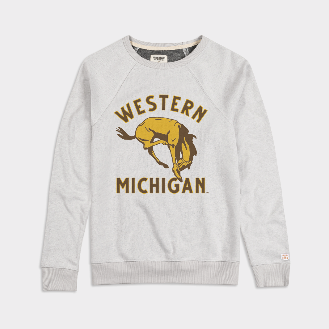Western Michigan Broncos Vintage Crewneck Sweatshirt