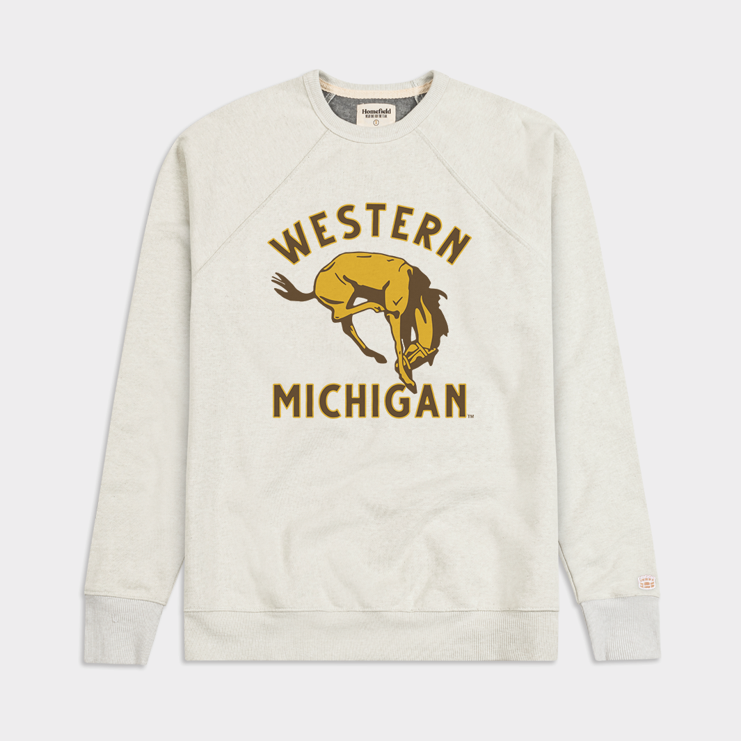 Western Michigan Broncos Vintage Crewneck Sweatshirt