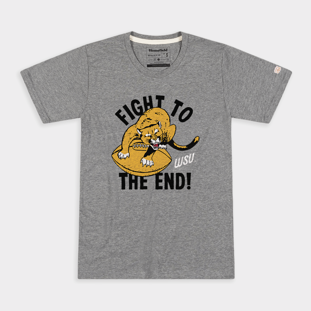 Fight to the End Vintage Washington State Tee