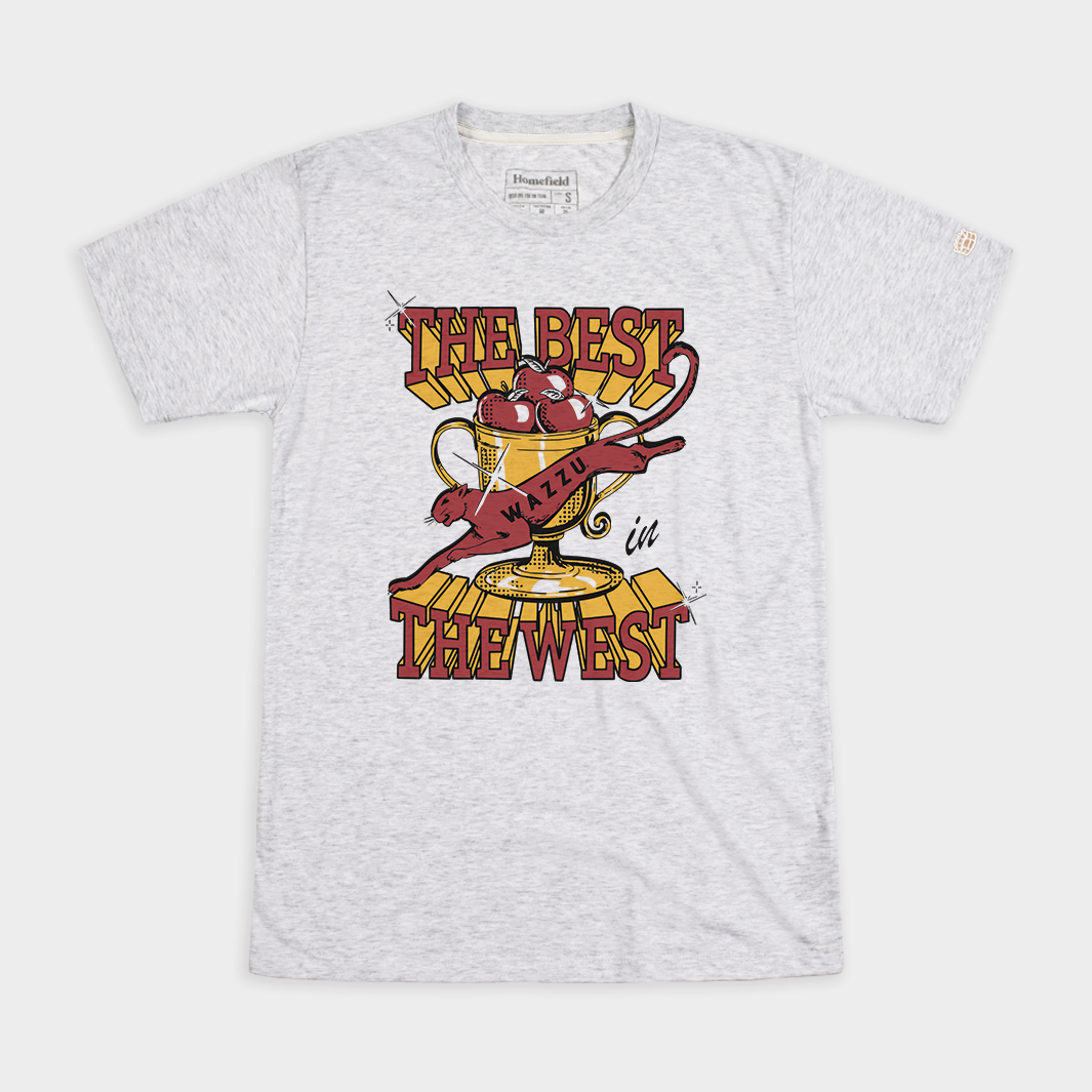 Wazzu State “The Best in the West” Tee