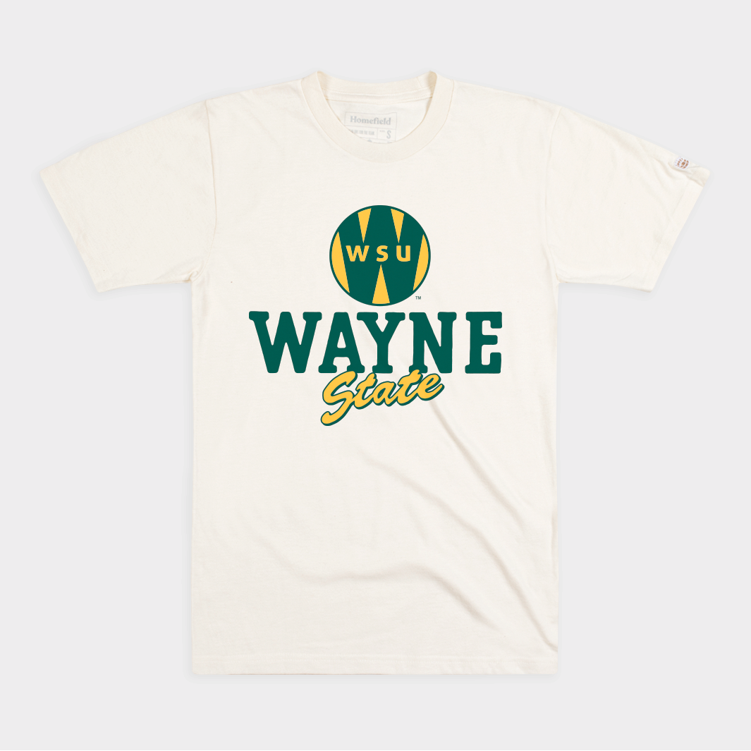 Wayne State Retro WSU Logo Tee