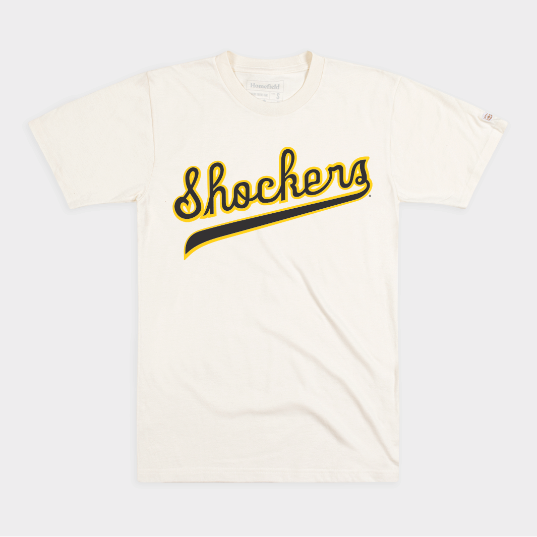 Shockers Script Wichita State Shockers Script Tee | Homefield