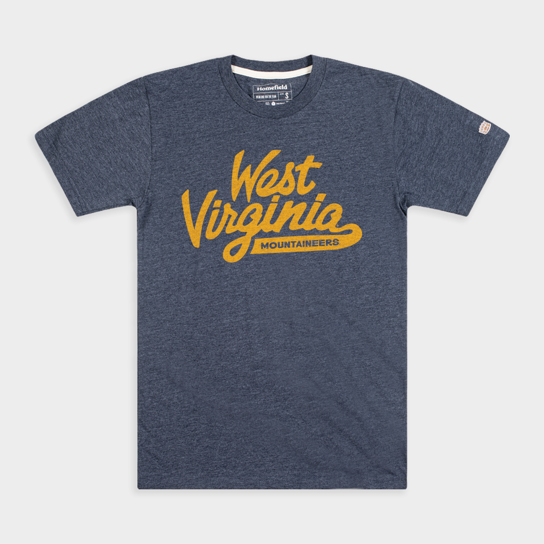 West Virginia Mountaineers Retro Script T-Shirt