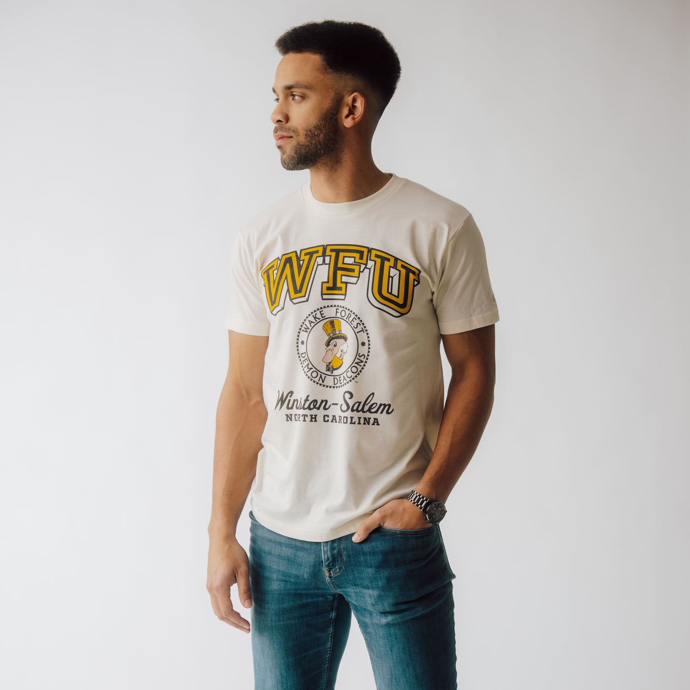 Wake Forest Vintage "WFU" Tee
