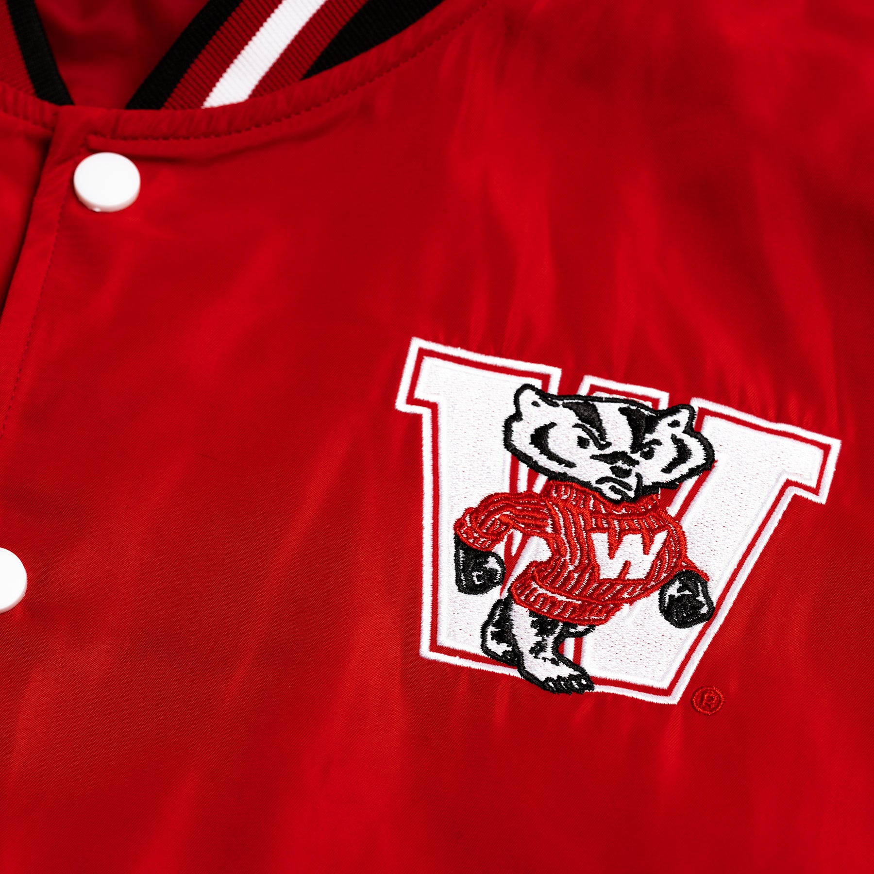 Wisconsin Badgers Vintage Script Bomber Jacket | Homefield