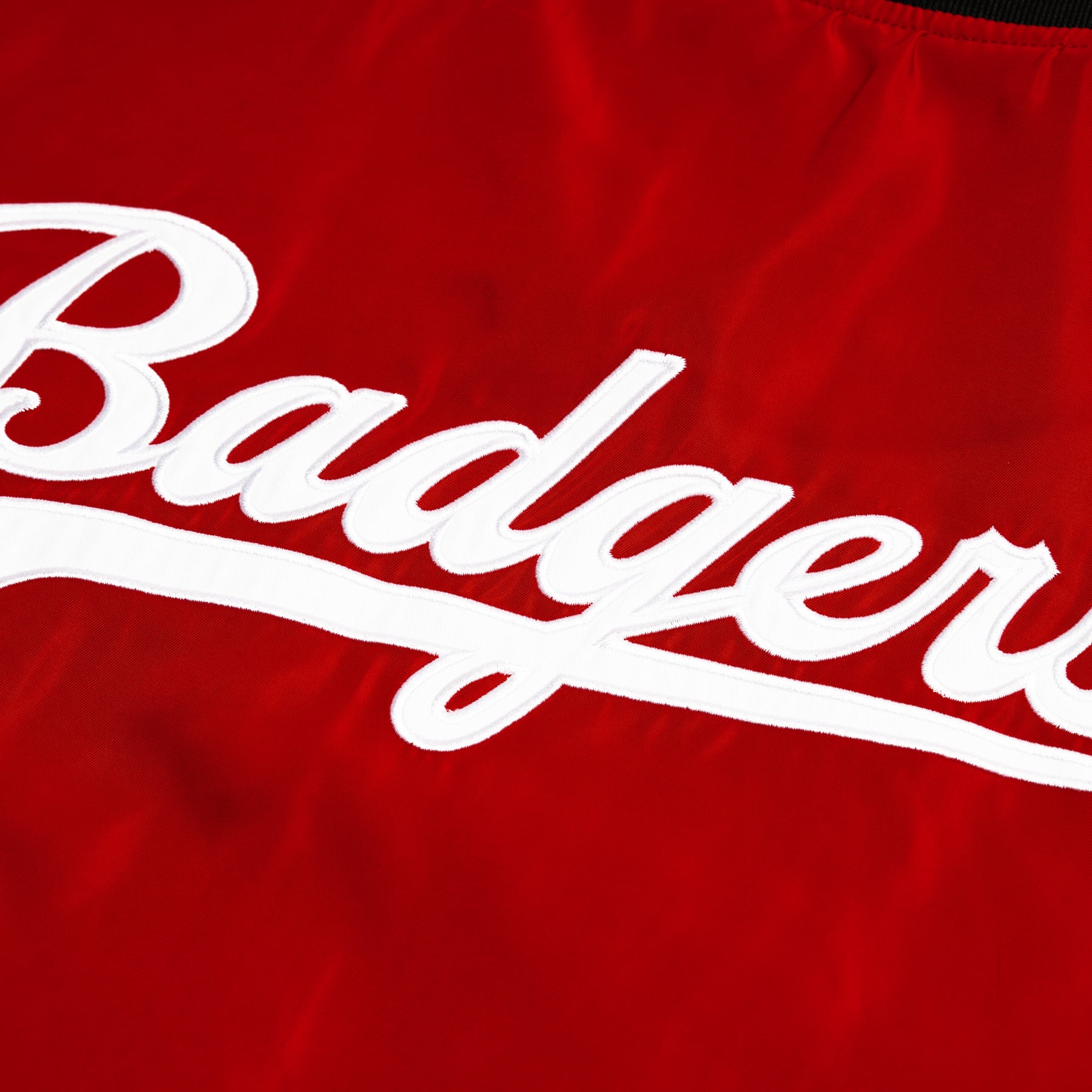 Wisconsin Badgers Vintage Script Bomber Jacket | Homefield