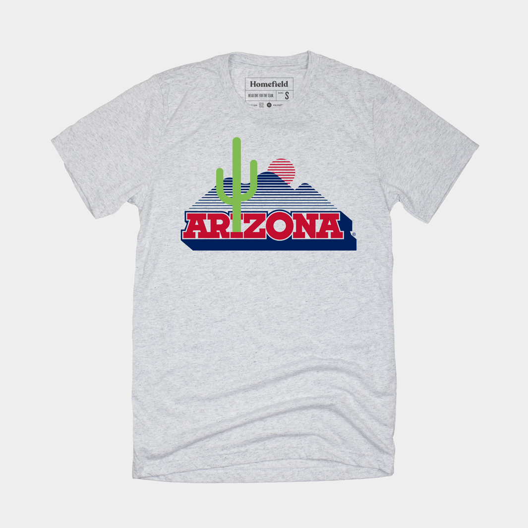 Retro Arizona Cactus Logo Tee