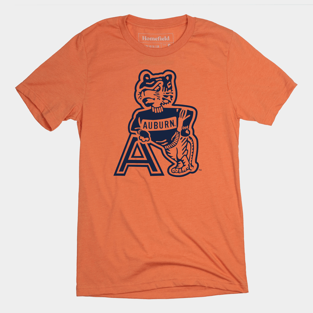 Throwback Orange Auburn T-Shirt