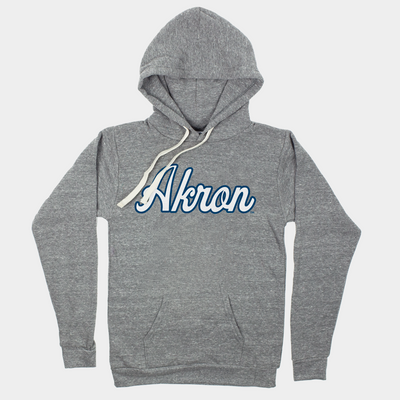 Akron Script Vintage Akron Zips Apparel: Shirts and Sweatshirts | Homefield