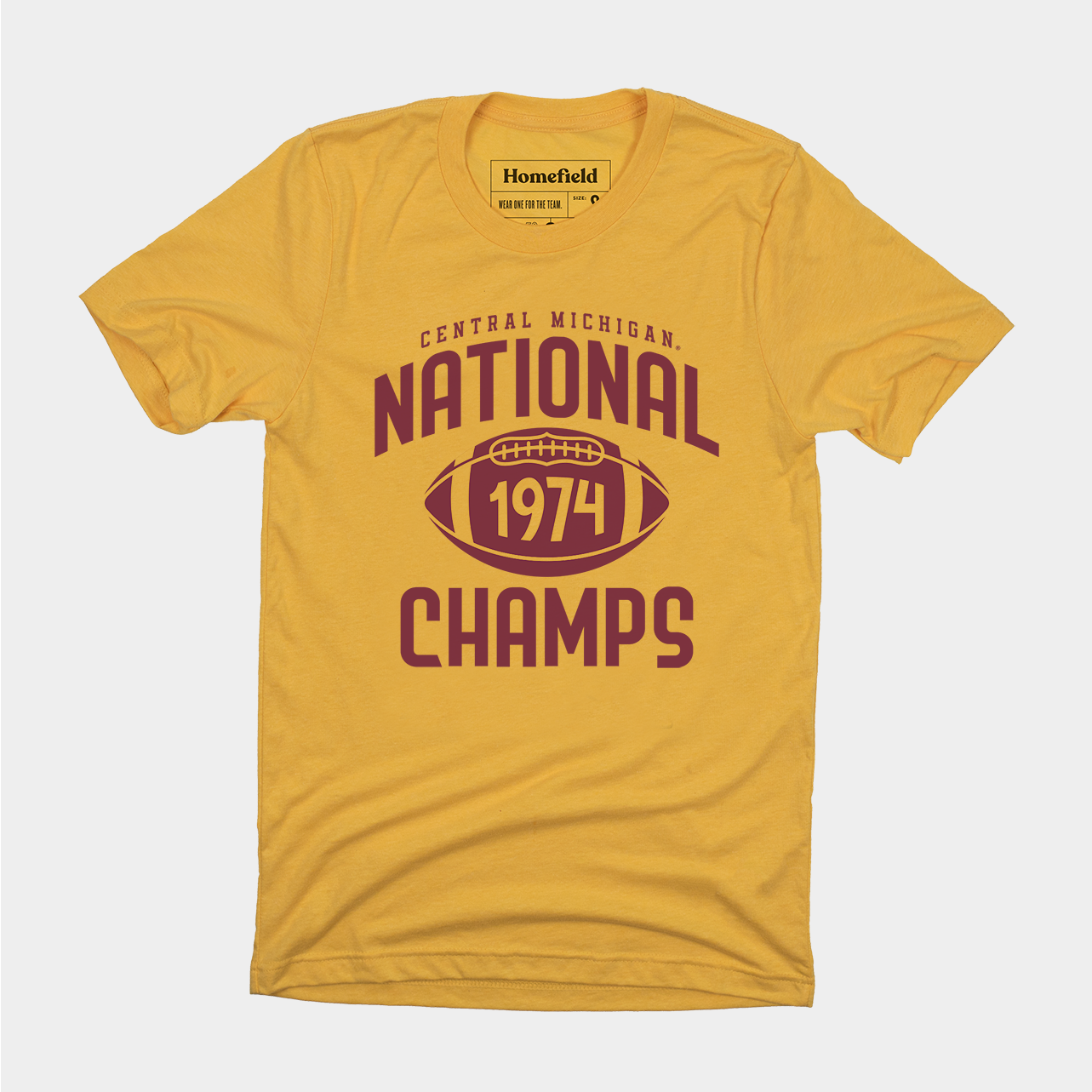Central Michigan Football “1974 National Champs” Tee