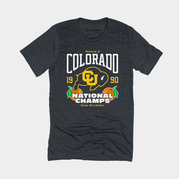 Vintage 1990 Colorado Football National Champs Tee | Homefield