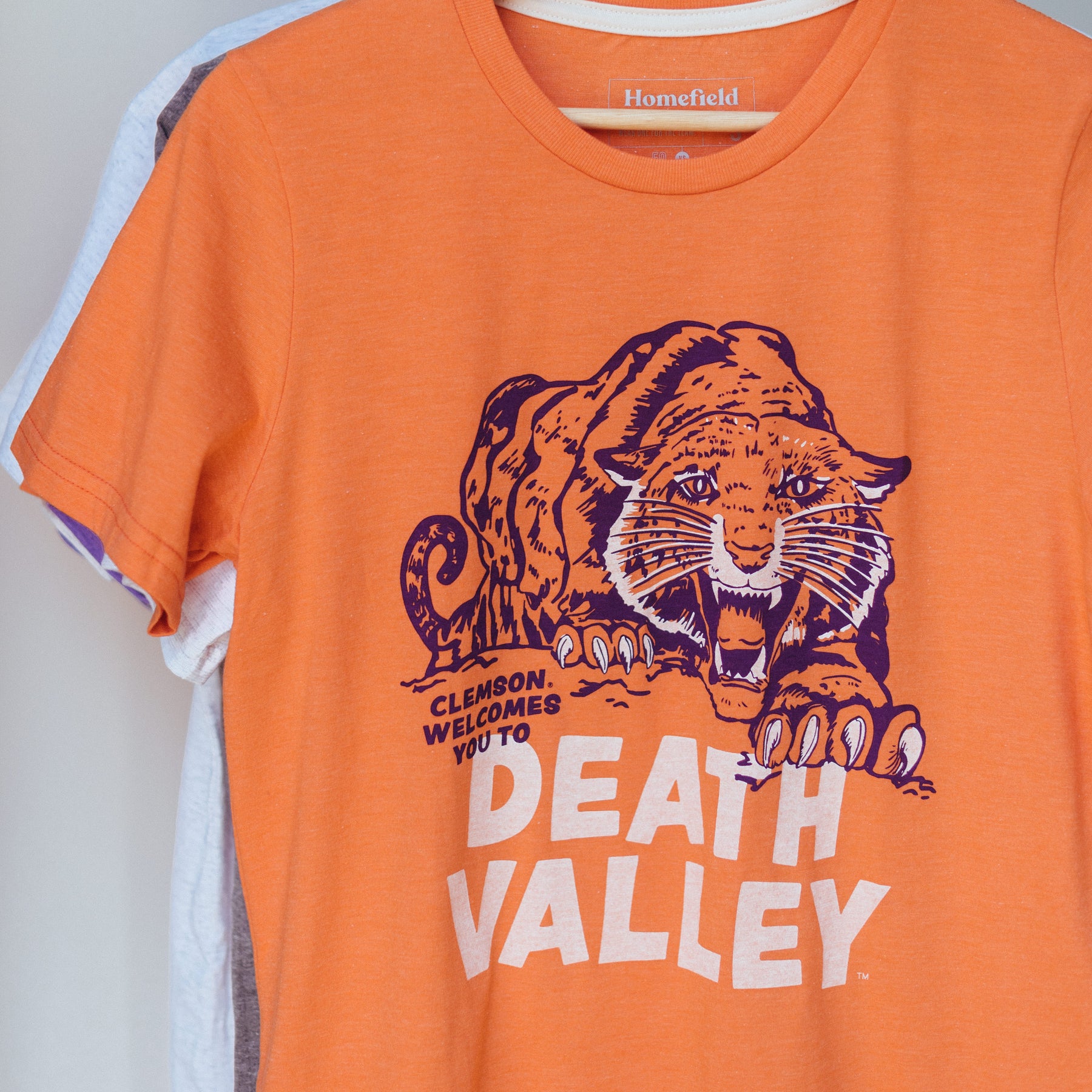 Vintage Clemson Tigers Death Valley T-Shirt | Homefield