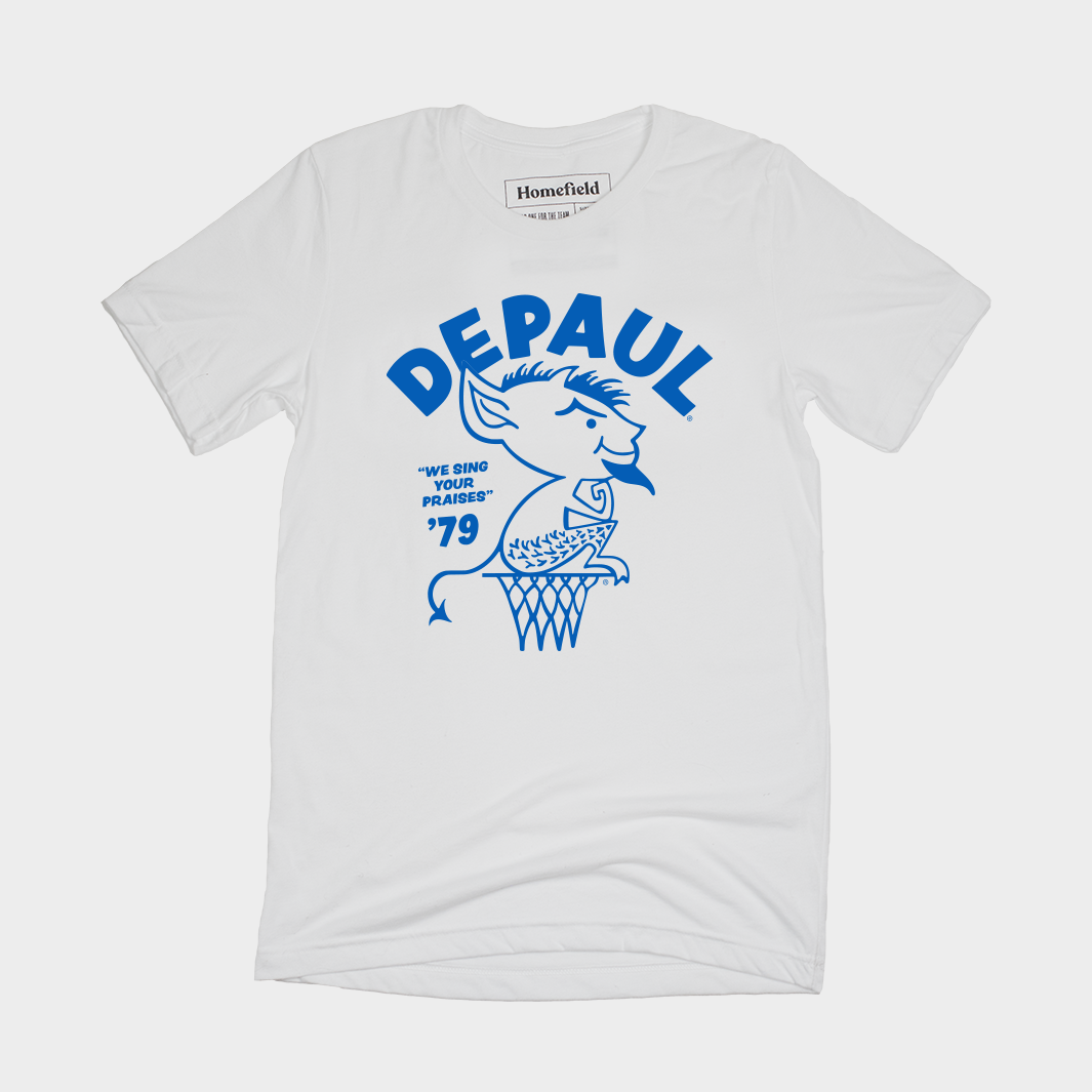 Vintage DePaul 1979 Basketball T-Shirt