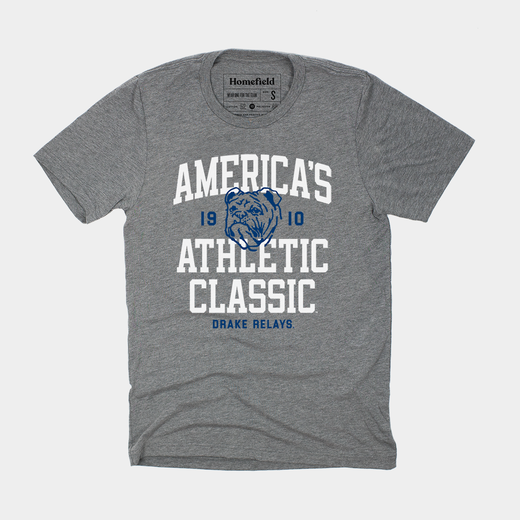 “America’s Athletic Classic” Vintage Drake Relays Tee