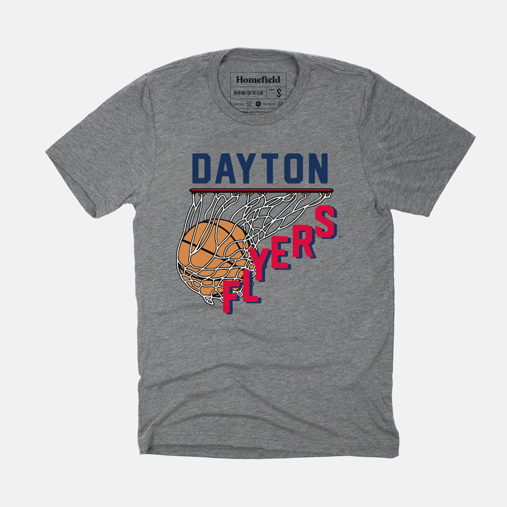 Vintage University of Dayton Basketball Tee